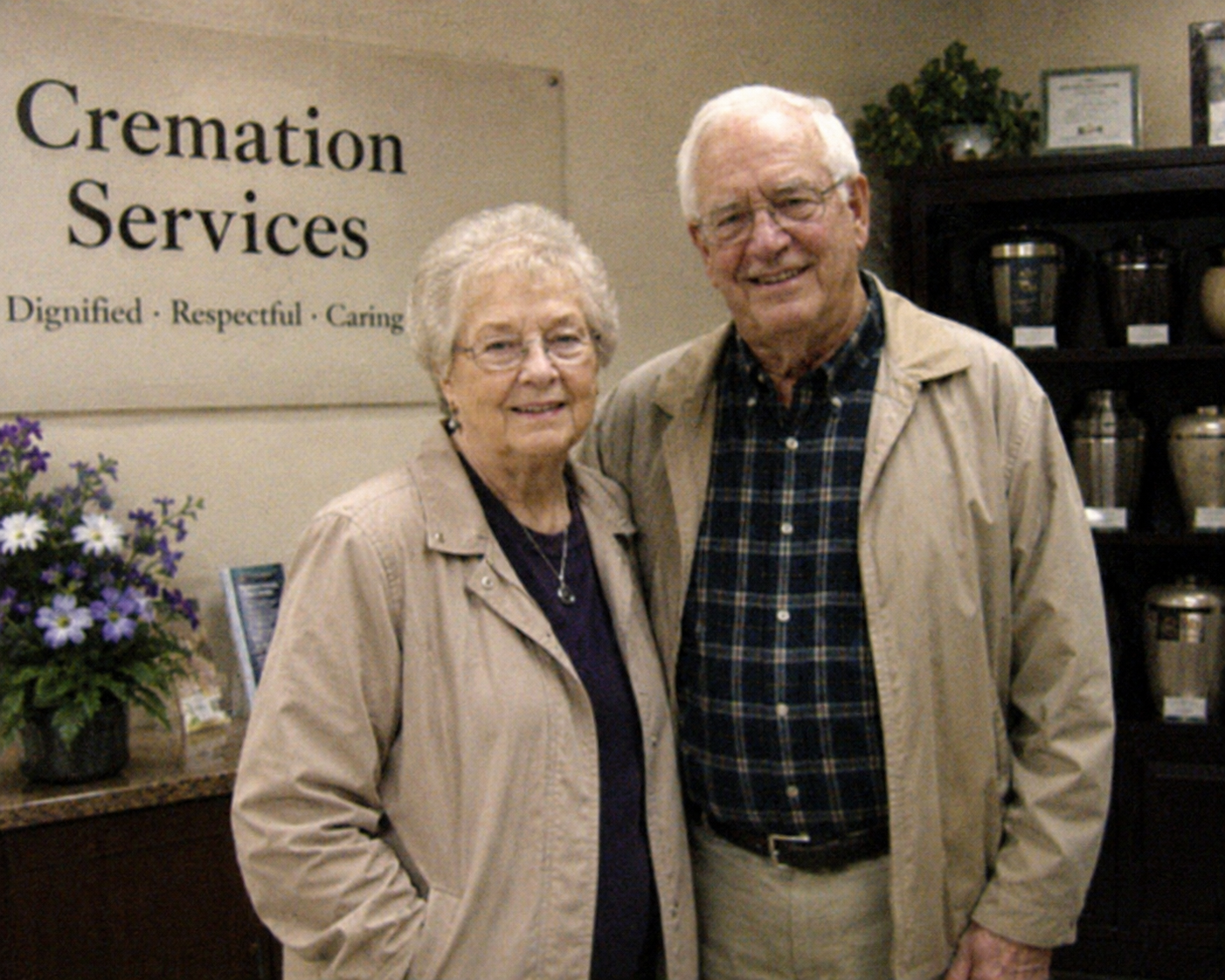 Rachel and Dan, founders of Graceful Paws Pet Cremation